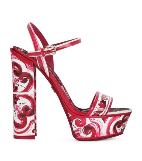 dolce and gabbana shoes replica|dolce and gabbana platform heels.